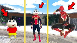 Shinchan Become Spiderman In Gta5Shinchan Save Ave