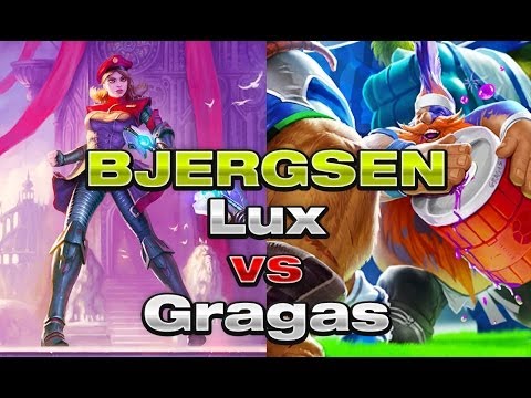 TSM Bjergsen Lux vs Gragas (Legendary)