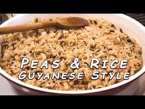 Peas & Rice - Guyanese Style