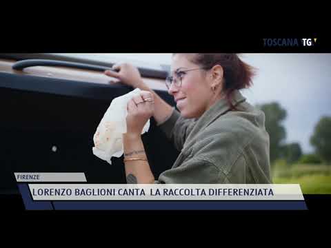 2021-07-15 FIRENZE - LORENZO BAGLIONI CANTA  LA RACCOLTA DIFFERENZIATA
