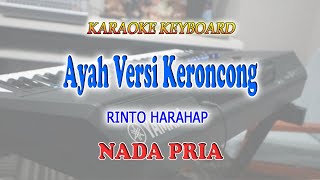 Download lagu AYAH KERONCONG ll KARAOKE KEYBOARD ll RINTO HARAHAP ll NADA PRIA BES=DO mp3