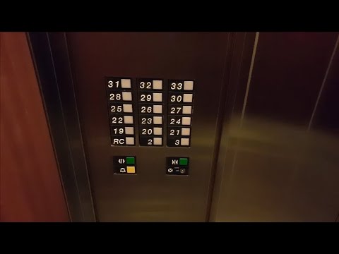 Otis high-rise traction elevators - KPMG tower - Montreal, Canada