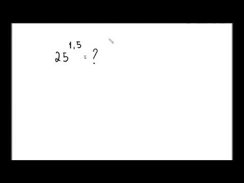 POTENCIAÇÃO DE EXPOENTE DECIMAL #matemática #matemáticabásica
