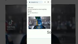 soap2day is done #movie #memes #viral #batman #funny #relatable #youtubeshorts #shorts