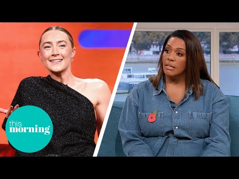 西爾莎-羅南（Saoirse Ronan）就婦女安全問題發表的有力評論受到稱讚 | 今日早報 (Saoirse Ronan Praised For Powerful Comment On Women's Safety | This Morning)