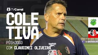 TV Coral - Coletiva pós-jogo com Claudinei Oliveira - Floresta 1x1 Santa Cruz - Série C 2026