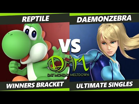 DAT Monday Meltdown 240 - RepTile (Yoshi) Vs. DaemonZebra (ZSS) SSBU Ultimate Tournament