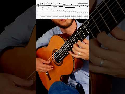 SPEED EXERCISE - 3 Finger Picado fast sequence to build technique