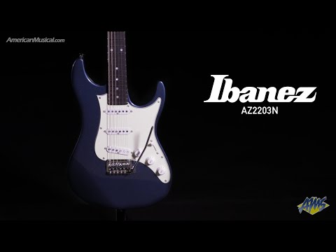 Демонстрация звучания электрогитары Ibanez AZ2203N
