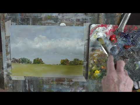 "painting marsh grass"  The 20 minute painter