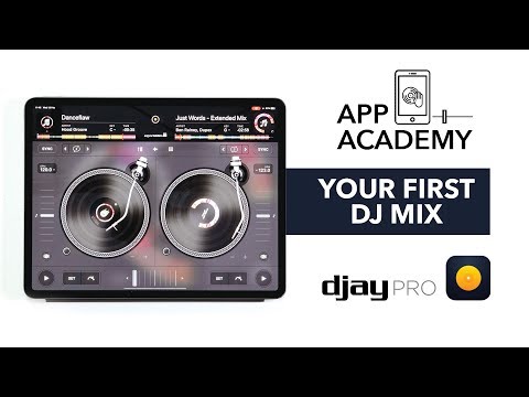 Your first DJ mix on an iPad - Algoriddim DJAY Pro Tutorial 1/3