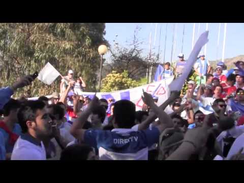 "BANDA "Voy a alentarte hasta la muerte (Sin Banda)" UC vs Cobreloa APERTURA 2013-14" Barra: Los Cruzados • Club: Universidad Católica