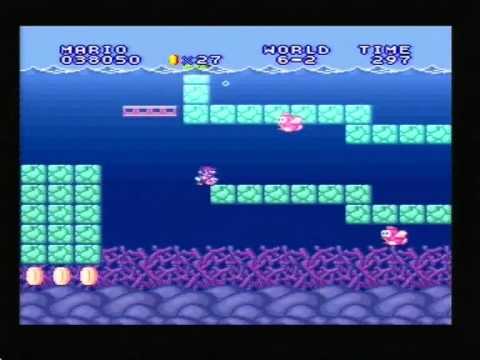 Super Mario Bros. The Lost Levels - Walkthrough - World 6-2