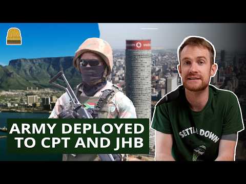 Army Going Into Cape Town, Joburg To Fight Gangs, Zama Zamas. Will It Work? // The Corder Report