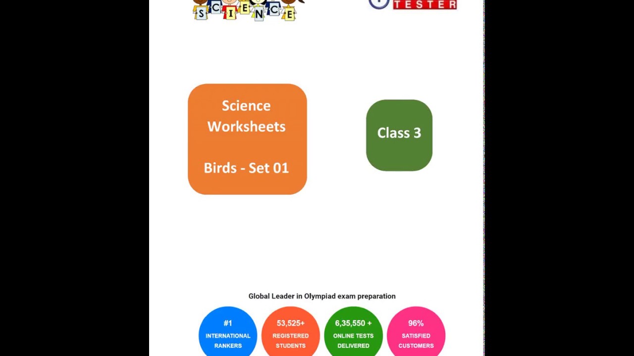 Class 3 Science Olympiad Sample paper on Birds - Set 01