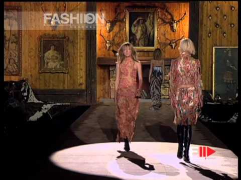 "Roberto Cavalli" Autumn Winter 2001 2002 Milano 1 of 5 pret a porter by FashionChannel.mov