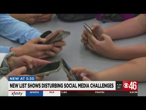 New list shows disturbing social media trends