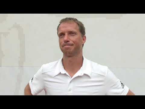 Jaroslav Pospíšil po výhře ve druhém kole turnaje Svijany Open 2019