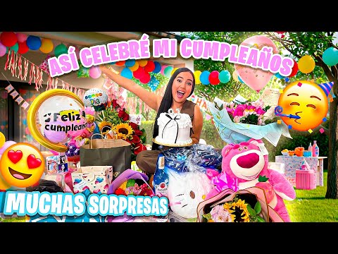 🥳🎂ASÍ CELEBRE MI CUMPLEAÑOS/FINAL INESPERADO-kelly Muñoz