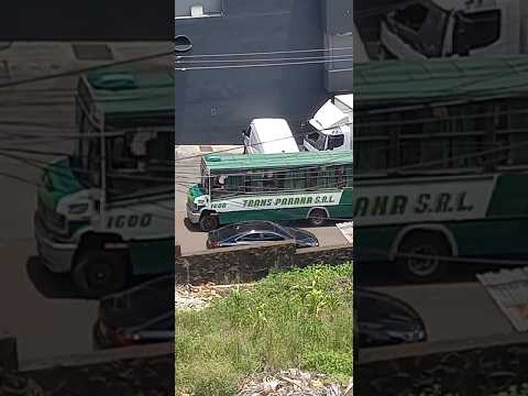 Mercedes-Benz L-711 | Trans Paraná S.R.L Coche 1600 #bus #ciudaddeleste