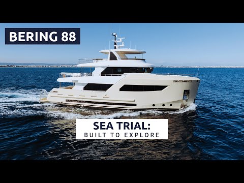 Bering 88 Sea Trial: Performance, Power, and Precision in Action