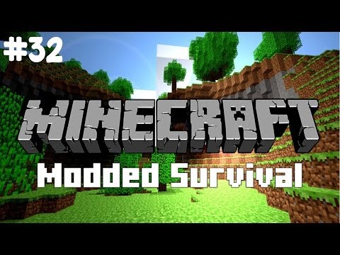 Minecraft: Modded Survival Let's Play - Ep. 32 - Overloaded Pipes
