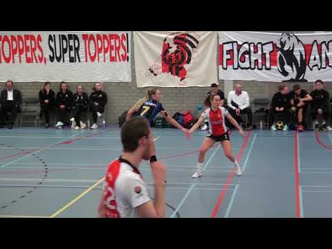 Korfbal League Samenvatting, speelronde 10: TOP - KZ