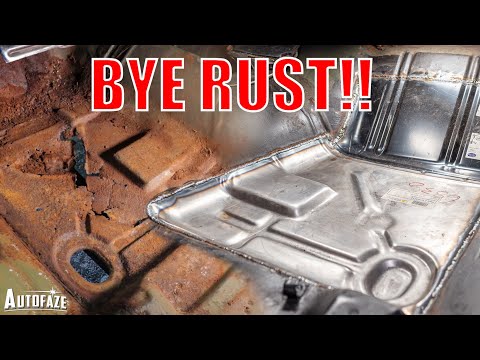 Nova Project Rust Repair! NEW Floor Pan Install!!