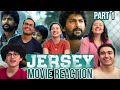 JERSEY Movie Reaction | Part 1 | Nani | Shraddha Srinath | Sathyaraj | MaJeliv India