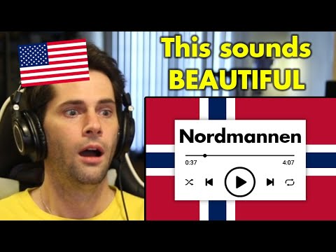 American Reacts to "Nordmannen" (Mellom bakkar og berg)