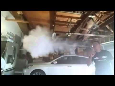 Powered by Kaos Vapor and 3F box mods