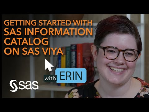 Watch Get Started with SAS Information Catalog in SAS Viya on YouTube