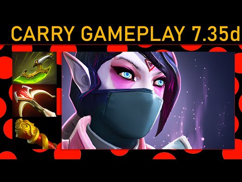 🌟 Yatoro雨 Templar Assassin 25+ Kills! Carry Gameplay 7.35d - Dota 2 Top MMR