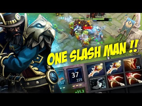 ONE SPLASH MAN - 2 Rapier Kunkka by Attacker 7.06 - Top Pro Player Dota 2