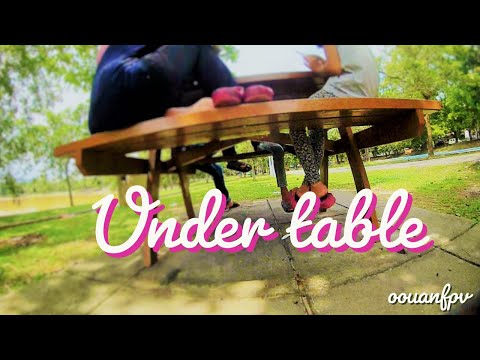 Retreat under table