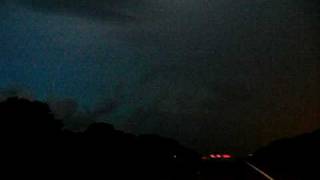preview picture of video 'Lightning outside of Oklahoma City'