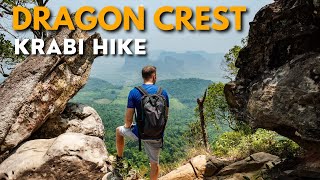 The BEST VIEWS of Krabi! Hiking the INTENSE Dragon Crest Mountain 🇹🇭Thailand Vlog