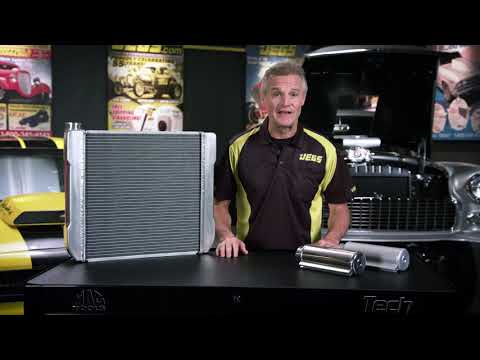 JEGS Universal Performance Aluminum Radiators Kenny Wallace
