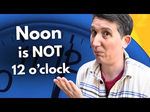 Time words don't mean what you think