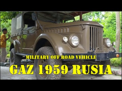 Military off road Vehicle, GAZ 1959 Rusia