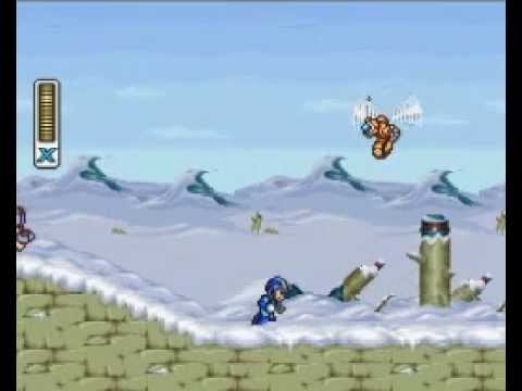Megaman X - Chill Penguin Stage Perfect Run