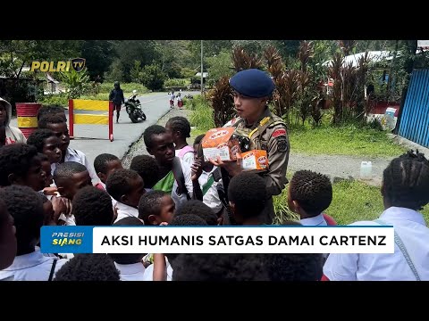 OPS DAMAI CARTENZ-2025 EDUKASI DAN HIBUR ANAK-ANAK PUNCAK JAYA BUKTI KEDEKATAN DENGAN MASYARAKAT