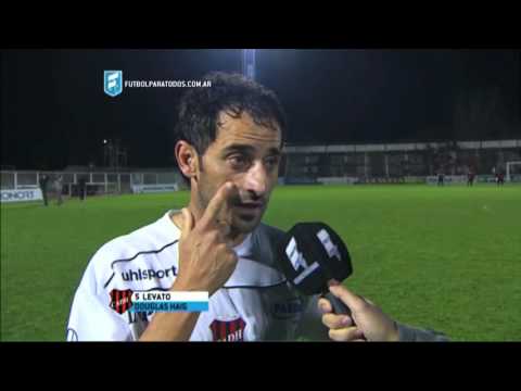 Levato: "Este resultado nos golpea". Douglas Haig. Fecha 34. B Nacional 2015. FPT