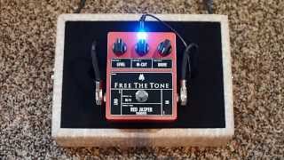 Video thumbnail for Free The Tone Red Jasper Overdrive by Pedal of the Day