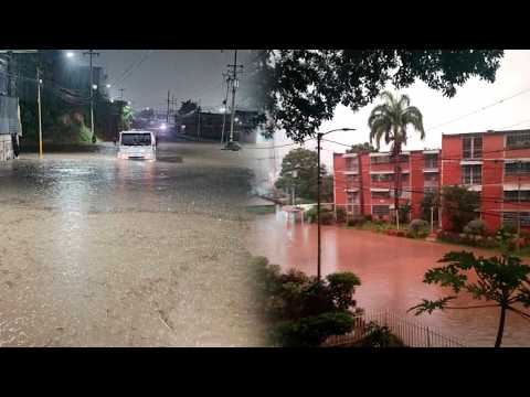 Fuertes lluvias afectan a tres municipios de MIranda