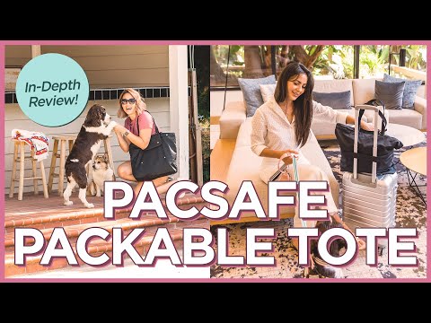 Pacsafe Citysafe CX 防盜橫向手提包評測報告 (Pacsafe Citysafe CX Anti-Theft Packable Horizontal Tote Review)