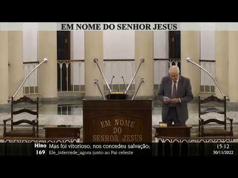 CCB HINO 169 AOS PÉS DE DEUS ESTAMOS