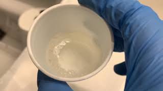 Neutralising battery “acid” with vinegar