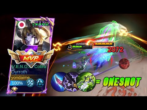 NEW BEST 1 HIT BUILD DYRROTH 2024!! (100% BROKEN)