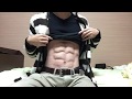 仮面を被って腹筋を披露してみた14